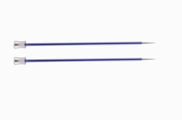 KnitPro Single Point Knitting Needles - Zing - 25cm - 4.5 mm Lolite