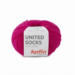 Katia United Socks Fuchsia 15