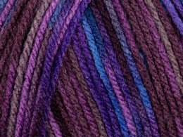 Patons Fab DK Spray Print 100 g Violet Print 02074