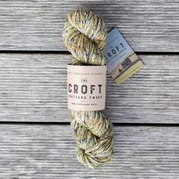 The Croft Shetland Tweed Aran Mossbank 757