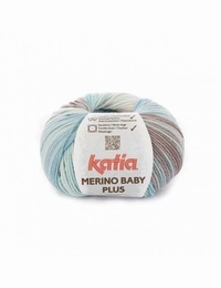 Merino Plus 201 Light Sky Blue - Beige