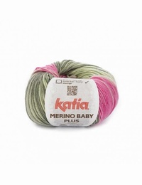 Merino Plus 210 White -Pink -Green