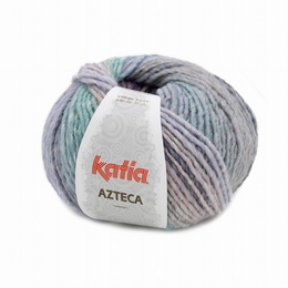 Katia Azteca Yarn 7878 Pastel-Violet-Green