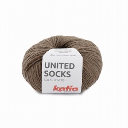 Katia United Socks Fawn Brown 1