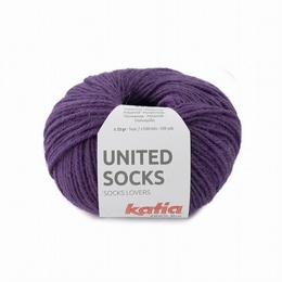 Katia United Socks Pearl Blackberry 13