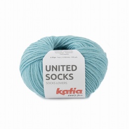 Katia United Socks Water Blue 24