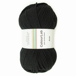 West Yorkshire Spinners - Colour Lab Aran Jet Black 1172