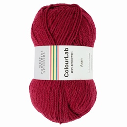 West Yorkshire Spinners - Colour Lab Aran Ruby Red 1213