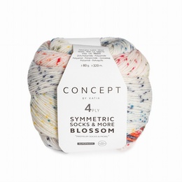 Katia Blossom Symmetric Socks & more Shade 60