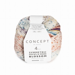 Katia Blossom Symmetric Socks & more Shade 61