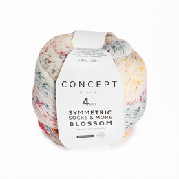 Katia Blossom Symmetric Socks & more Shade 62