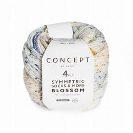 Katia Blossom Symmetric Socks & more Shade 63