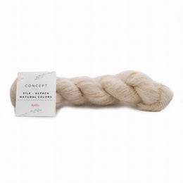Katia Silk Alpaca Natural Colours Shade 101 Beige